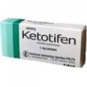 KETOTIFEN (Zaditor/Zaditen)  1mg 30 tabs