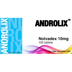 ANDROLIX Nolvadex 10 mg / 100 tabs. (Tamoxifen Citrate)