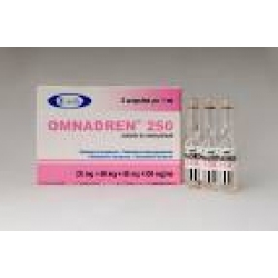 OMNADREN 250 (250mg/1ml.) - 100 amps special