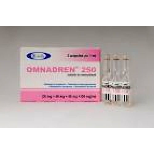 OMNADREN 250 (250mg/1ml.) - 50 amps special