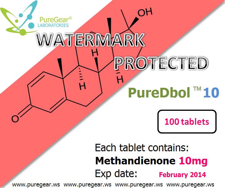 PureDbol 10mg, Methandienone 10mg / 100 tabs